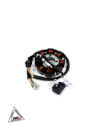 Статор генератора 163FML (CG/CB) 200см3 ZS X-TECH