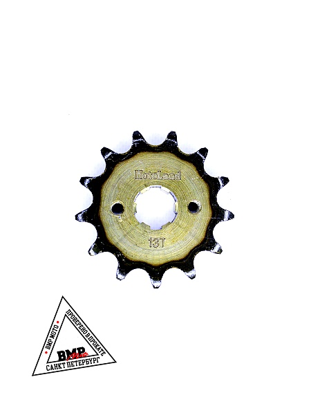 Звезда ведущая (530-13) 20мм сталь, закаленные зубья