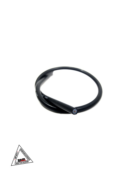 Провод высоковольтный силиконовый (черный)