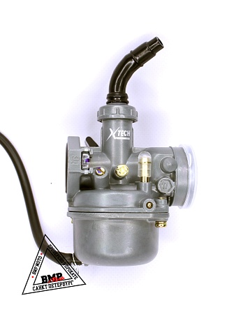 Карбюратор 110-125см3 (ручной обогатитель) X-TECH