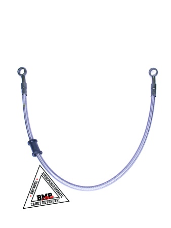 Шланг гидравлический тормозной (армированный) L= 500 d=10мм серый 