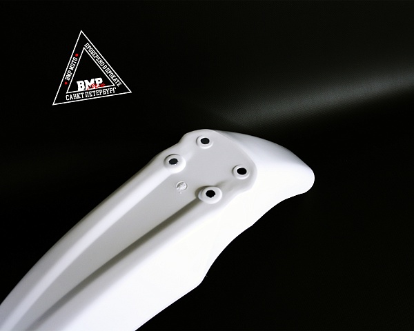 Крыло переднее кросс (19" колесо) белое