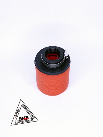 Фильтр возд. нулевик #5 (d=32mm) поролон черн./красный
