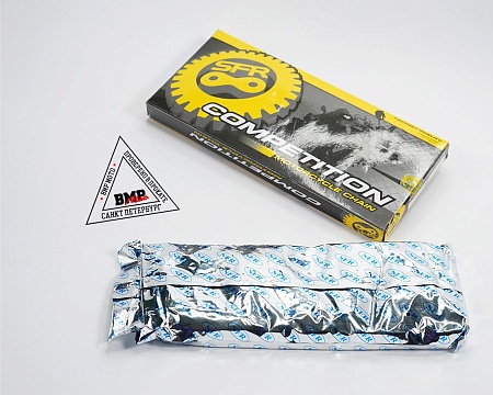 Цепь приводная 428 132L SFR золотая (012005)