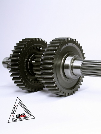 Вал редуктора вторичный 157QMJ 150см3 с реверсом