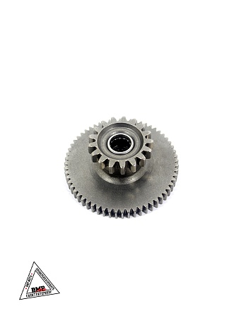 Шестерня бол.двойная редукт.(6606) стартера 156FMI(CB125D)161FMJ(CB150D)163FML-2(CB200-C)169FML(CB20