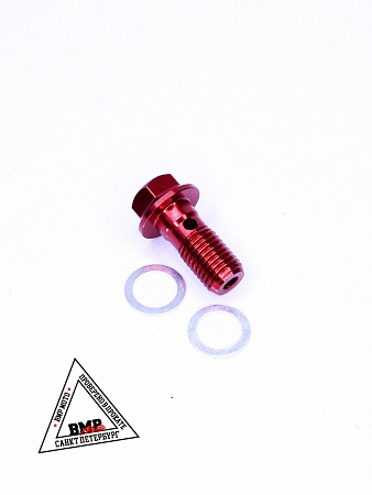 Болт гидравлический CNC М10 (+2 прокладки)