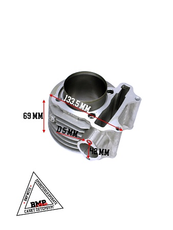 ЦПГ (поршневая) d=57,4mm 157QMJ 150см3 (76,5/76,2/68,8/15)