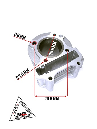 ЦПГ (поршневая) d=47mm 139QMB (71,1/70,5/53/13) 80см3