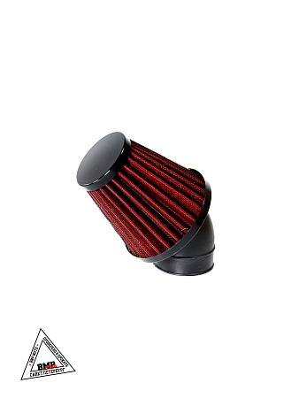 Фильтр возд. нулевик #1 (d=42mm) металл красный