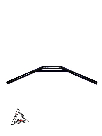 Руль 22мм #4 с перекладиной черный глянцевый