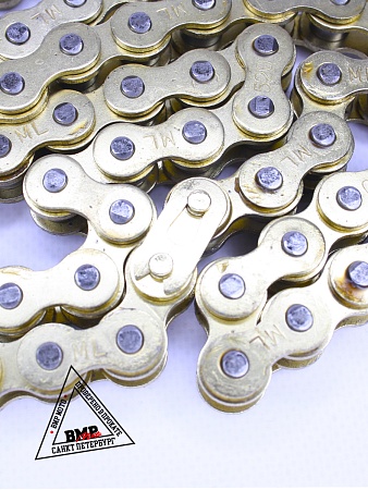 Цепь приводная 520 120 золотая