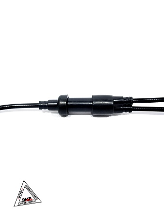 Трос газа (двойной с загибом, для карбюратора с ускорителем) 250см3 L= 900