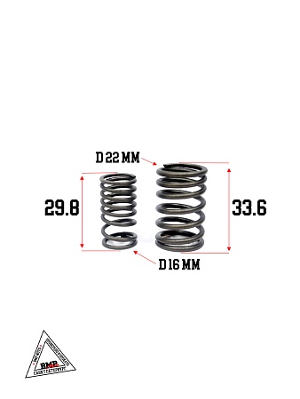 Клапана (компл пруж. сухарь) 139QMB 50/80см3