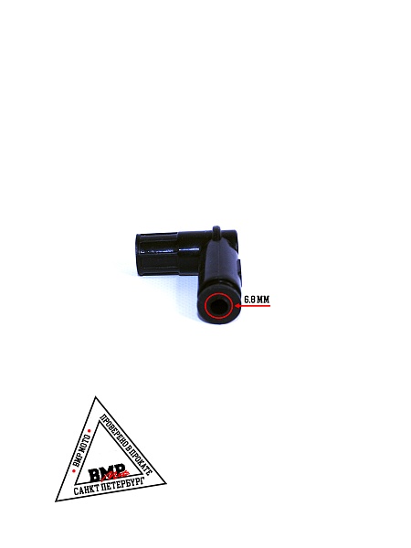 Колпачок свечной мото силикон (черный)