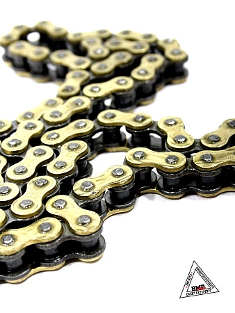 Цепь приводная 420H 120L SFR золотая