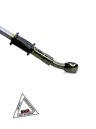 Шланг гидравлический тормозной (армированный) L=1100 d=10мм серый (8042)