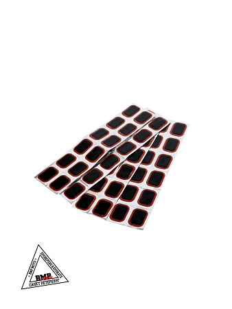 Набор для ремонта шин и камер при проколах и порезах (резиновые жгуты 30х25 мм 48шт, клей 12 мл) "RS