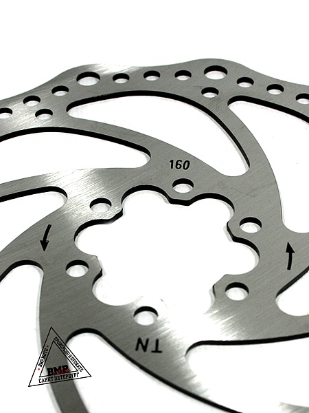 Диск тормозной 160мм (Вело)