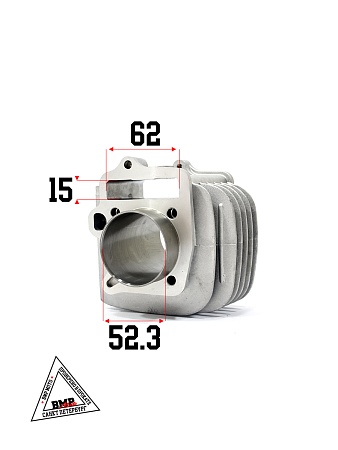 Цилиндро-поршневая группа 4Т двиг. 153FMI (эл.стартер) d-52.4 p-13