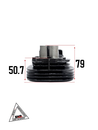 Цилиндро - поршневая группа 2T ТВ-60сс, 1E41QMB, D43.00мм (SEE); Suzuki Ran, GEMMA, BM Joy, Style, G