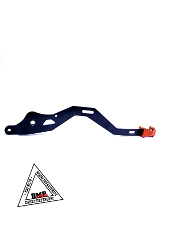 Педаль заднего тормоза CNC оранжевая