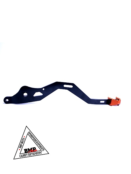 Педаль заднего тормоза CNC оранжевая