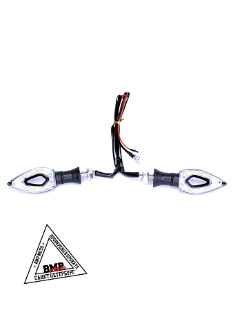 Поворот LED #1 светодиодные 
(компл 2шт)