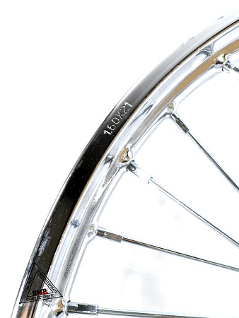 Диск передний 21" для мотоцикла (1,60-R21 d=15mm) сталь/хром 6x115x102 BMP-moto