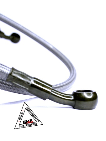 Шланг гидравлический тормозной (армированный) L= 900 d=10мм серый 