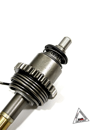 вал кикстартера в сборе 156FMI (CB125D) 161FMJ(CB150D)