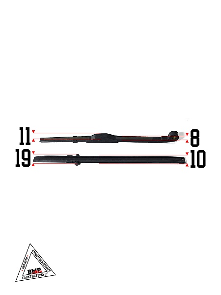 Планка натяжная ГРМ 157QMJ с реверсом (компл.2шт)