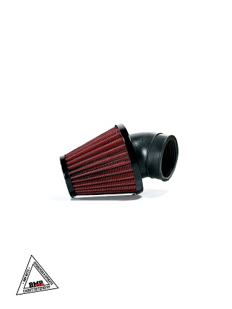 Фильтр возд. нулевик #1 (d=42mm) металл красный