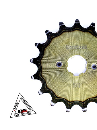 Звезда ведущая (520-17) 20мм сталь, закаленные зубья BMP-moto