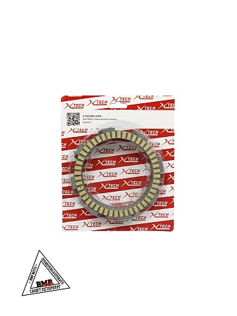 Диски сцепления (комплект) 172FMM-3A (CB250-F) X-TECH