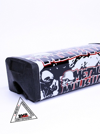 Защита руля прямоугольная #2 черная