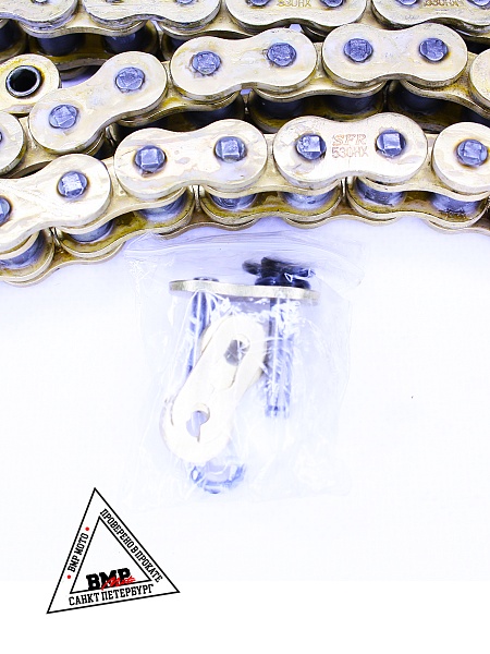 Цепь приводная 530H-X 120L SFR золотая