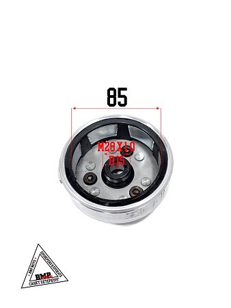 Ротор генератора KAYO двиг. YX140 см3 (эл.стартер) CN BMP-moto