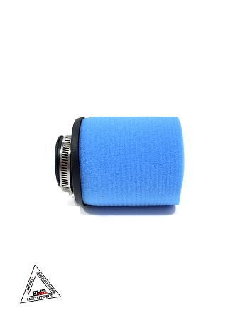 Фильтр возд. нулевик #5 (d=42mm) поролон черн./синий