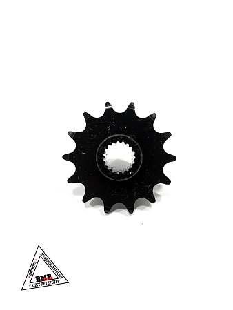 Звезда ведущая ATV150-200 (двигл. Wangye), c выносом. 14T, 19T внутр. 