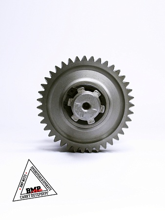 Вал редуктора вторичный 157QMJ 150см3 с реверсом