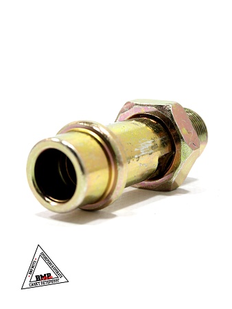 Втулка (полуось) L-62мм ступицы задней звезды с гайкой; ALPHA, DELTA (01803)