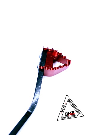 Педаль заднего тормоза CNC 
красная