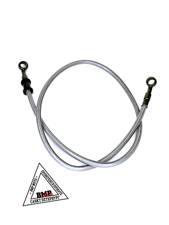 Шланг гидравлический тормозной (армированный) L= 900 d=10мм серый 