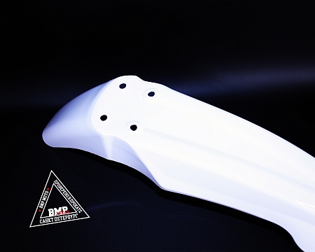 Крыло переднее кросс (19" колесо) белое