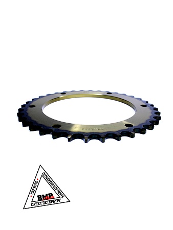 Венец, звезда ведомая (520-36) сталь, закаленные зубья Кросс 250-450 6х153х125
