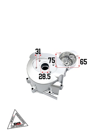 Крышка картера левая CG150
