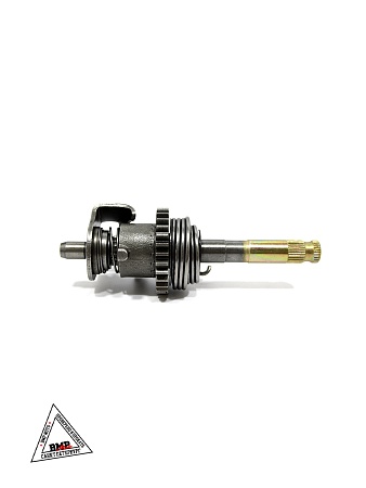 Вал кикстартера в сборе 165FMM --
(CB250D-G) 162FMJ (CG150D)
167FML-3 (CG200D-B)