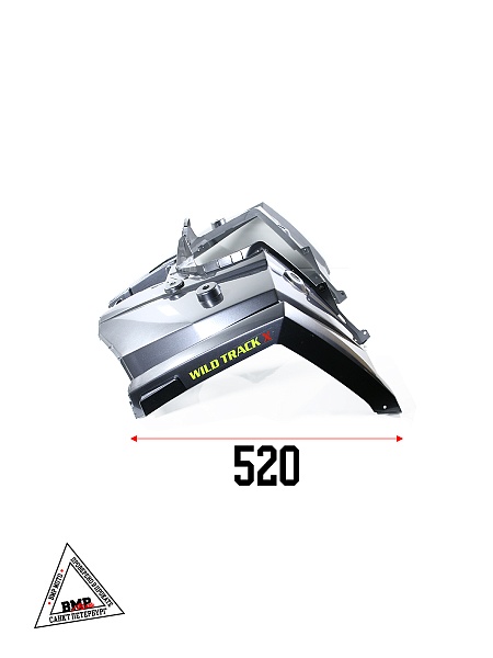 Пластик основной передний ATV WILD TRACK X серый