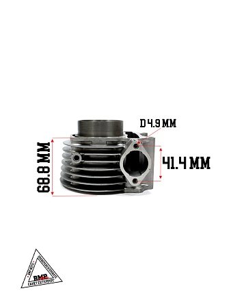 ЦПГ (поршневая) d=61mm 161QMK 200см3 (80.5/80.7/78.8/15) с реверсом